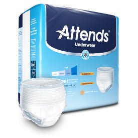 CA/100 - Attends Adult Extra Absorbency Protective Underwear X-Large 58" - 68"