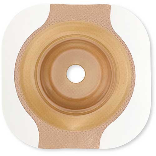 BX/5 - New Image CeraPlus 2-Piece Precut Convex (Extended Wear) Skin Barrier 1" Stoma Size, 1-3/4" Flange Size