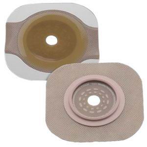 BX/5 - New Image 2-Piece Cut-to-Fit Flat FlexWear (Standard Wear) Skin Barrier 2-1/4" Opening, 2-3/4" Flange Size
