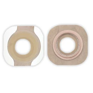 BX/5 - New Image 2-Piece Precut Flat FlexWear Skin Barrier 5/8"" with Tape Border