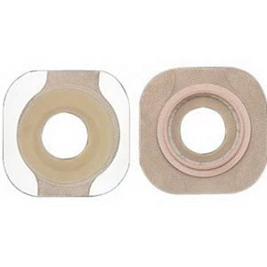 BX/5 - New Image 2-Piece Precut Flat FlexWear Skin Barrier 1" with Tape Border