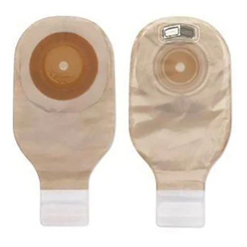 BX/5 - Premier Convex Flex Tend 1-Piece Drainable Pouch With Tape Border Cut-To-Fit 2", Transpare