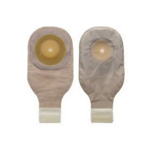 BX/5 - Premier Convex Flex Tend 1-Piece Drainable Pouch With Tape Border Cut-To-Fit 1", Transpare