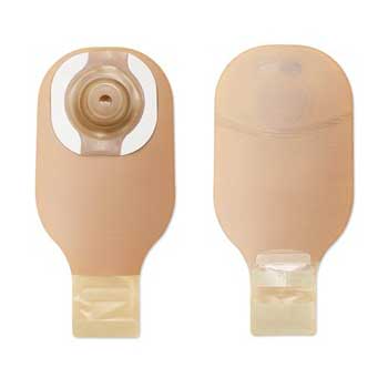 BX/5 - Premier CeraPlus 1-Piece Convex Drainable Pouch With Viewing Option Cut-to-Fit 1-1/2"" With