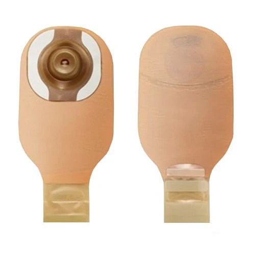 BX/5 - Premier CeraPlus 1-Piece Soft Convex Drainable Pouch With Viewing Option Pre-Sized 1"" With