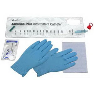 BX/100 - Advance Plus Intermittent Coude Catheter System 12 Fr 16"" 1500 mL