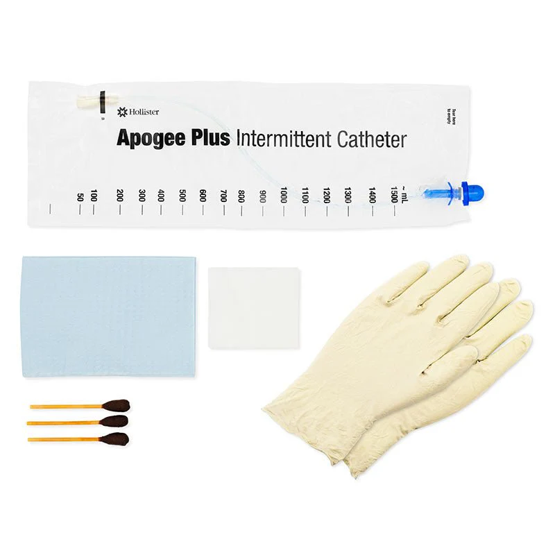BX/100 - Apogee Plus Intermittent Catheter Kit 12 Fr 16"" 1500 mL