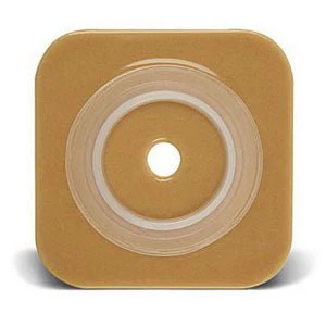 BX/10 - Sur-Fit Natura Stomahesive Cut-to-Fit Wafer 4" x 4", 1" to 1/2" Flange