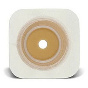 BX/10 - Sur-Fit Natura Durahesive Cut-to-Fit Skin Barrier 4-1/2" x 4-1/2", 1-1/2" Flange