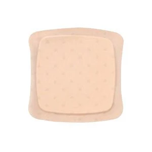 BX/5 - AQUACEL Ag Foam Adhesive Dressing, 8" x 7" Sacral, 4.5" x 5.3" Pad Size