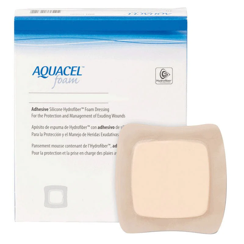 BX/10 - Aquacel Foam Adhesive 4" x 10"