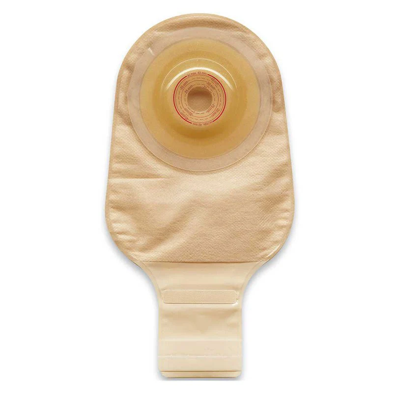 BX/10 - Convatec Esteem+ Flex Convex 1-Piece Drainable Pouch, V2 Plateau, Cut-to-Fit 13/16" - 1-3/8"
