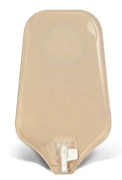 BX/10 - Esteem+ Urostomy Cut-To-Fit Pouch With Durahesive and Accuseal Tap Technology at (1/2  1  ) 13-45mm Cutting Range