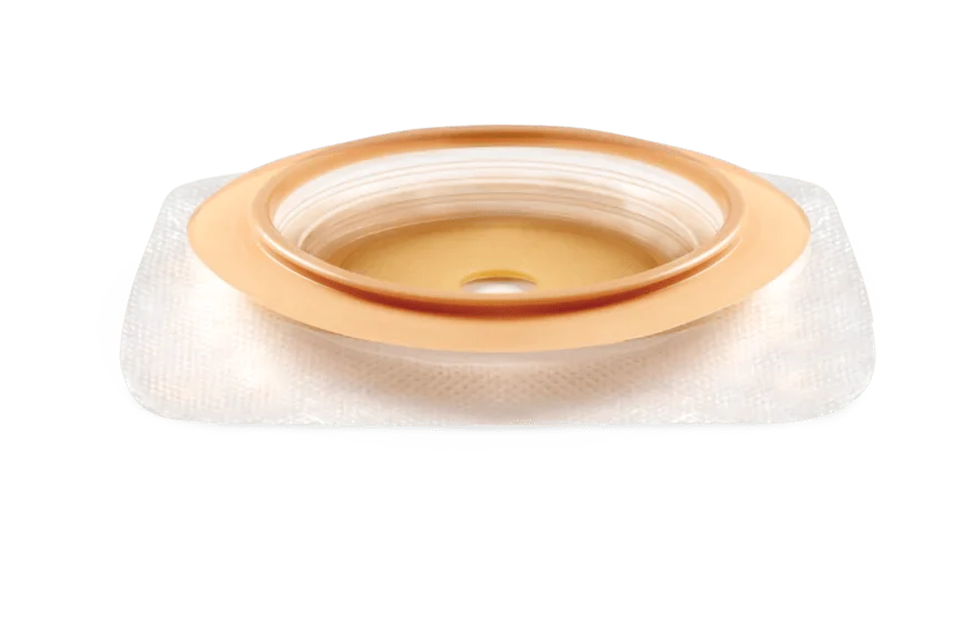BX/10 - Natura Accordion Cut-To-Fit 1-3/4" Durahesive Skin Barrier With Convexity Hydrocolloid Collar