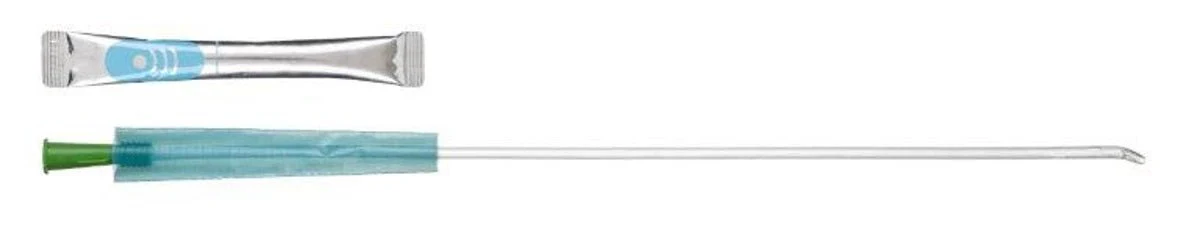 EA/1 - Convatec GentleCath Glide Hydrophilic Urinary Intermittent Catheter, Coude Tip, 16Fr OD, Male, 16"