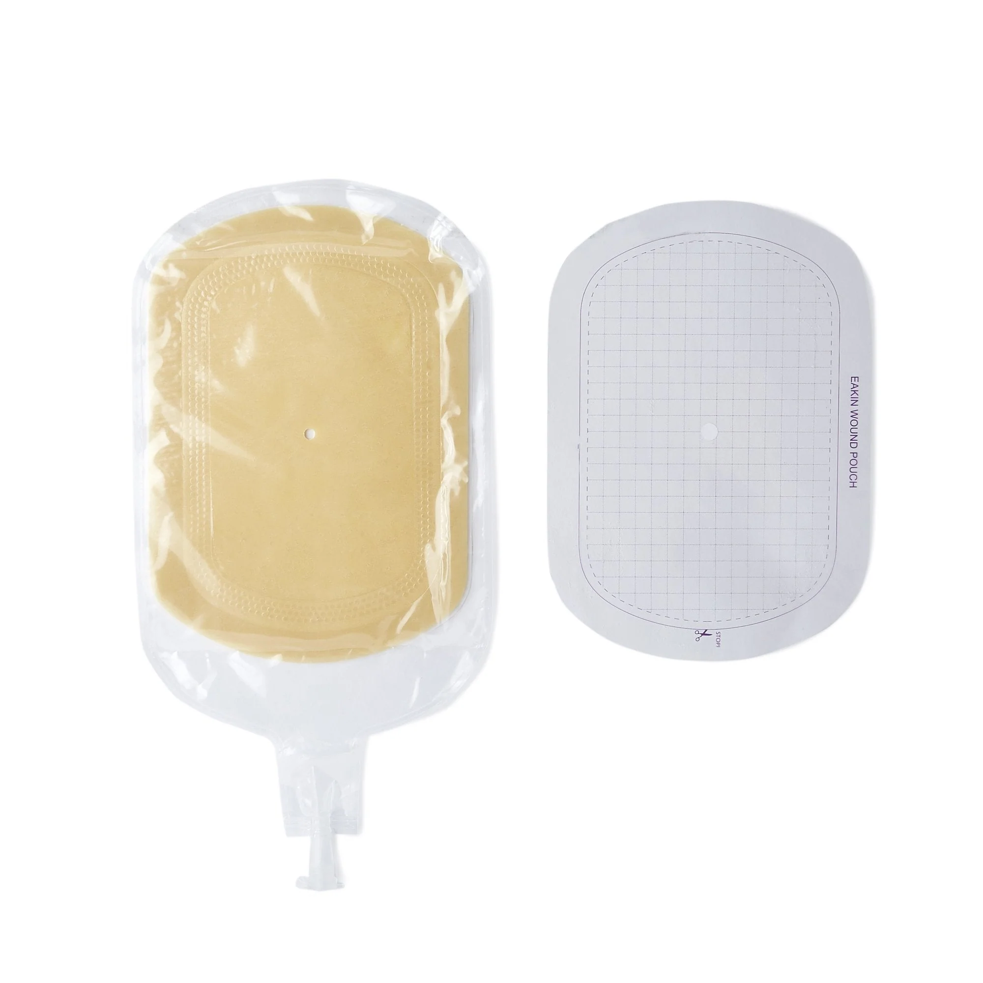 BX/5 - Eakin Fistula Wound Pouch Vertical with Tap Closure, 9.7" x 6.3"