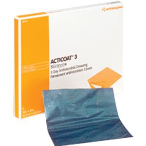 EA/1 - ACTICOAT Antimicrobial Barrier Burn Dressing with Nanocrystalline Silver 4" x 4"