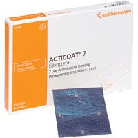 EA/1 - ACTICOAT Seven Day Antimicrobial Barrier Dressing 6" x 6"