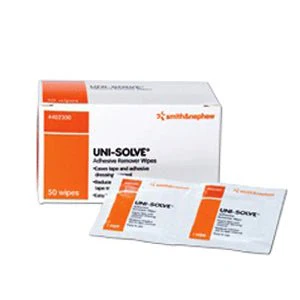 BX/50 - UNI-SOLVE Adhesive Remover Wipes
