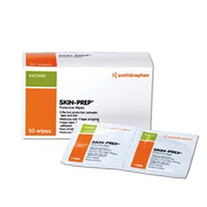 BX/50 - SKIN-PREP Protective Barrier Wipes