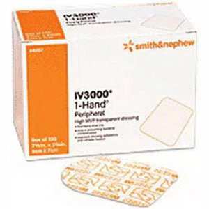 BX/50 - Opsite IV3000 Dressing, 4" x 8"