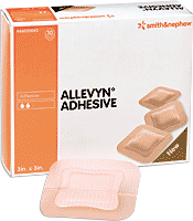 EA/1 - ALLEVYN Adhesive Hydrocellular Dressing 3" x 3"
