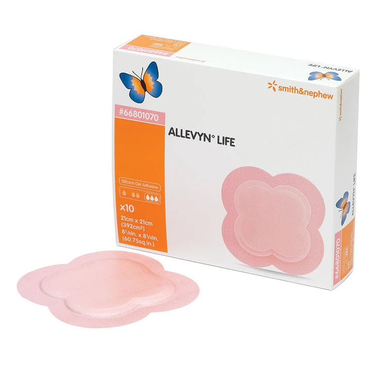 BX/10 - ALLEVYN Life Foam Dressing Sterile 4" x 4"