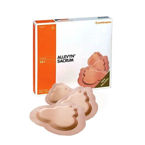 BX/10 - ALLEVYN Life Foam Sacrum Dressing, Sterile, 6-3/4" x 6-7/8"