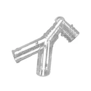 EA/1 - AirLife Adult Y Connector with Elbow 22 mm O.D.