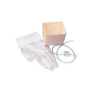 EA/1 - AirLife Tri-Flo Cath-N-Glove Economy Suction Kit 14 Fr with 2 Powder-Free Vinyl Gloves