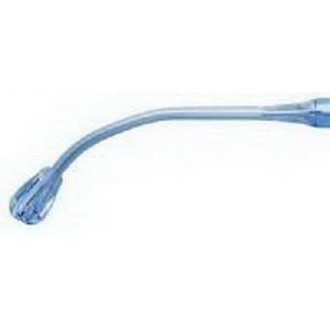 EA/1 - Medi-Vac Yankauer Suction Handle with Tapered Bulbous Tip with Pre-connected Tubing 6" L x 1/4" I.D