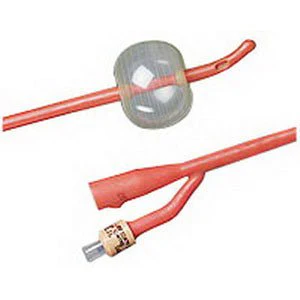 EA/1 - BARDEX Infection Control Coude 2-Way Specialty Foley Catheter 14 Fr 5 cc