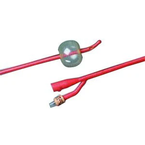 EA/1 - BARDEX Infection Control Tiemann 2-Way Specialty Foley Catheter 22 Fr 30 cc