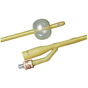 EA/1 - BARDEX Infection Control Carson 2-Way Latex Foley Catheter 18 Fr 5 cc