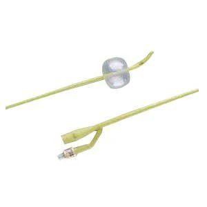 EA/1 - Bardex I.C. 2-Way Specialty Carson Model Latex Foley Catheter 22 Fr 5cc