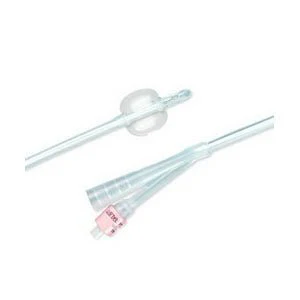 EA/1 - 2-Way 100% Silicone Foley Catheter 24 Fr 30 cc