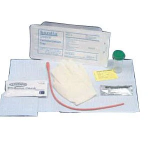 EA/1 - BARDIA Vinyl Urethral Catheter Tray 14 Fr