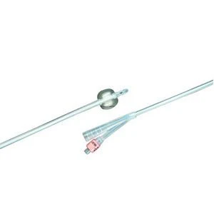 EA/1 - 2-Way 100% Silicone Foley Catheter 16 Fr 5 cc