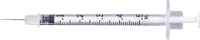 BX/100 - Tuberculin Syringe with PrecisionGlide Needle 27G x 1/2", 1/2 mL (100 count)