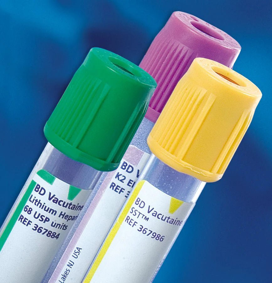BX/100 - BD Vacutainer Plus Serum Tube, Gold BD Hemogard Closure, 13 x 75mm x 3.5mL