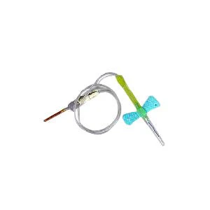 BX/25 - Vacutainer Safety-Lok Blood Collection Wingset, 23 G x 3/4", 12" Tubing, Green