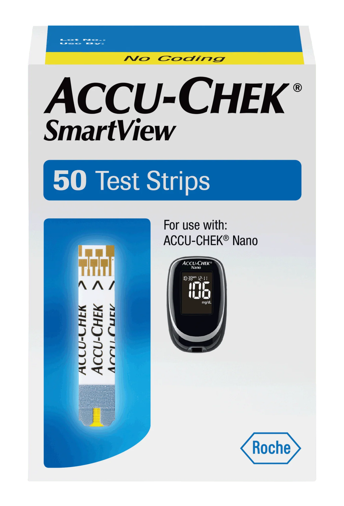 BX/50 - ACCU-CHEK SmartView Retail Test Strip (50 count)