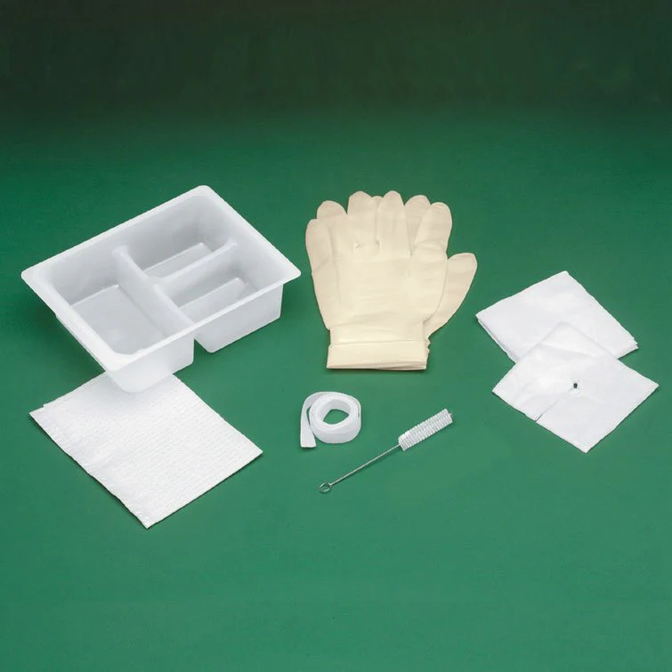 EA/1 - Basic Tracheostomy Clean and Care Tray 4" x 4"