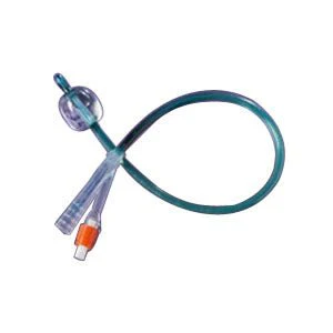 EA/1 - Silvertouch 2-Way Silver Hydrophilic-Coated Silicone Foley Catheter 18 Fr 30 cc