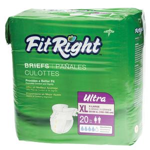 PK/20 - FitRight Ultra Brief 2X-Large 60" - 69"