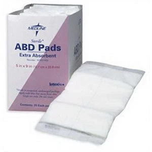 CA/50 - Medline Trauma Dressing, Sterile, 10" x 30"