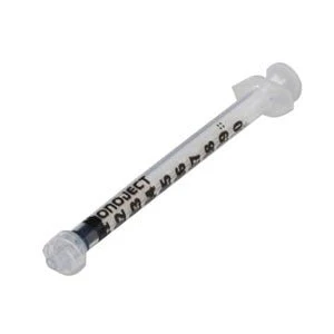 CA/240 - Monoject Tuberculin Luer-Lock Tip Syringe 1 mL