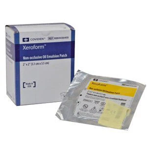 BX/50 - XEROFLO Sterile Oil Emulsion Patch, 2" x 2"