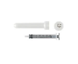 BX/100 - Monoject Rigid Pack Regular Tip Syringe, 3 mL