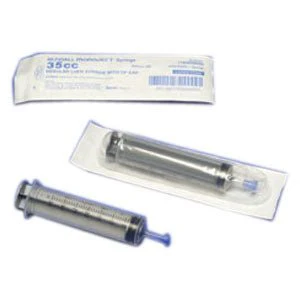 EA/1 - Monoject Rigid Pack Luer-Lock Tip Syringe 35 mL